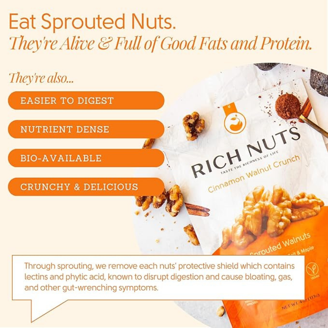 Cinnamon Walnut Crunch (Made with Organic ingredients)