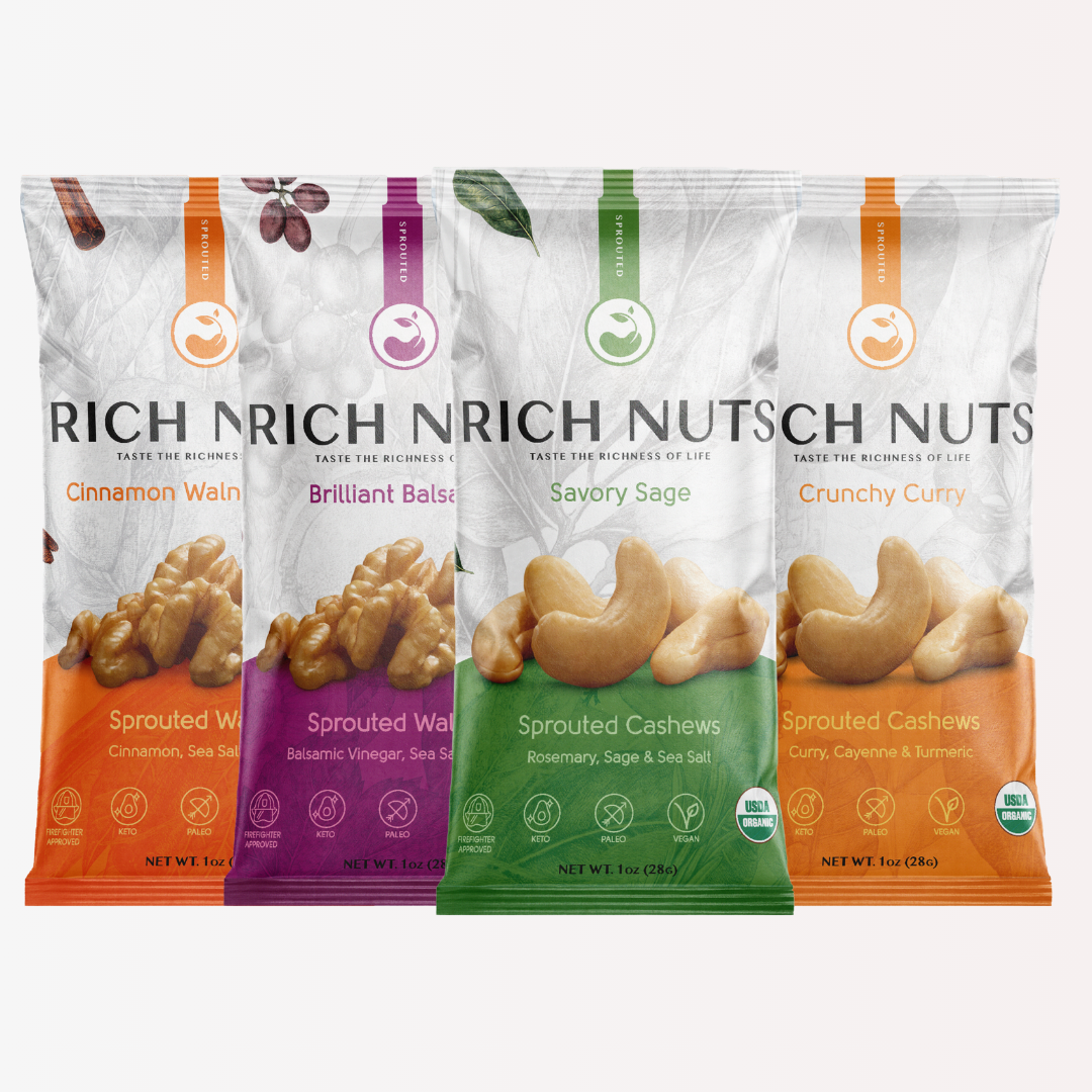 Rich Nuts 1-OZ Sprouted Sampler Pack