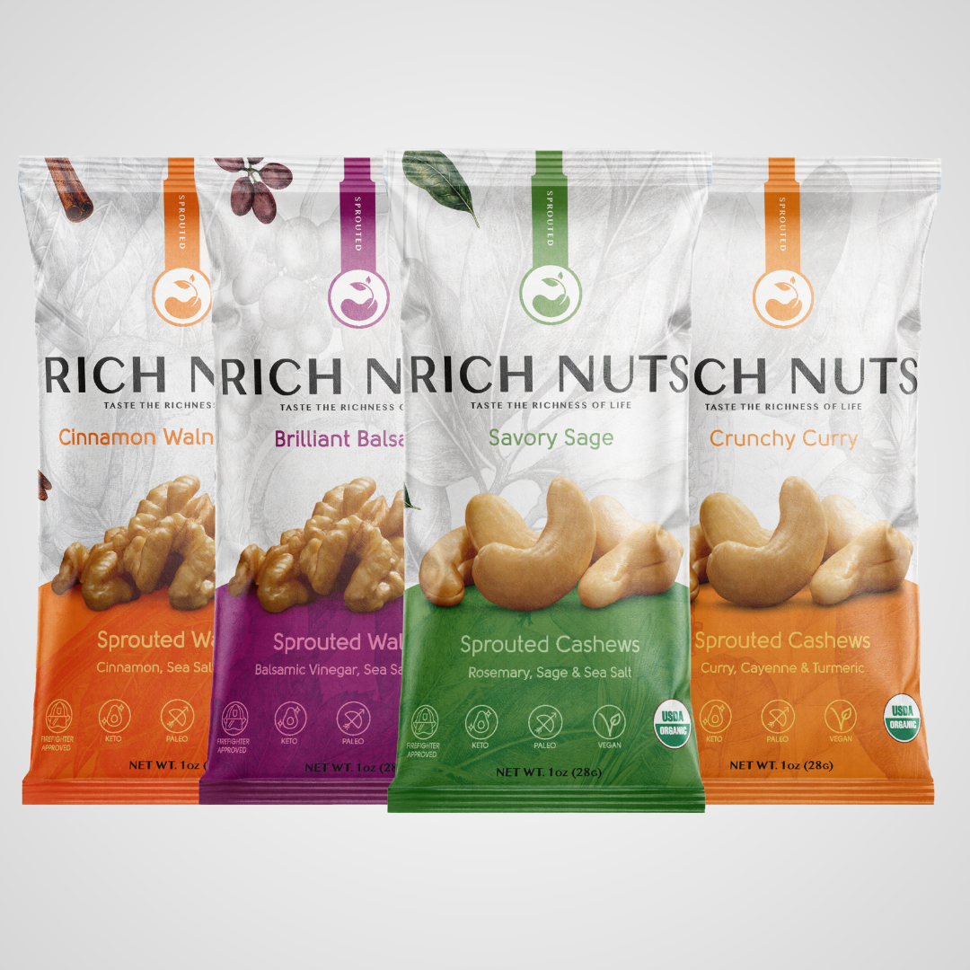 Rich Nuts 1-OZ Sprouted Sampler Pack