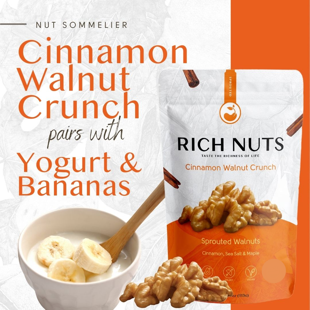 Cinnamon Walnut Crunch (Made with Organic ingredients)