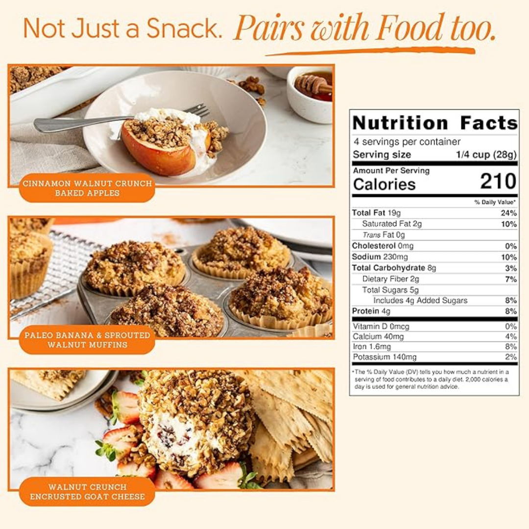 Cinnamon Walnut Crunch  – Limited Batch Case (Not Organic Certified)