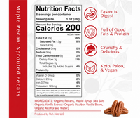Maple Pecan Sprouted Stone-Ground Nut Butter