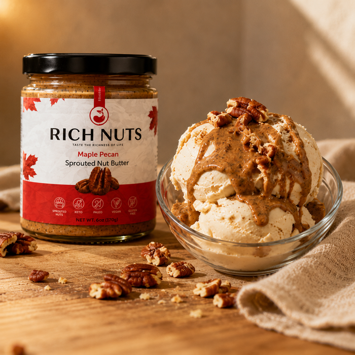 Maple Pecan Sprouted Stone-Ground Nut Butter