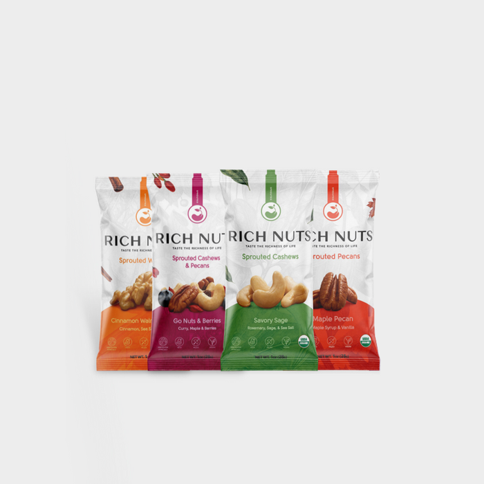 Rich Nuts 1-OZ Sprouted Sampler Pack