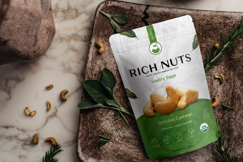 Rich Nuts 1-OZ Sprouted Sampler Pack