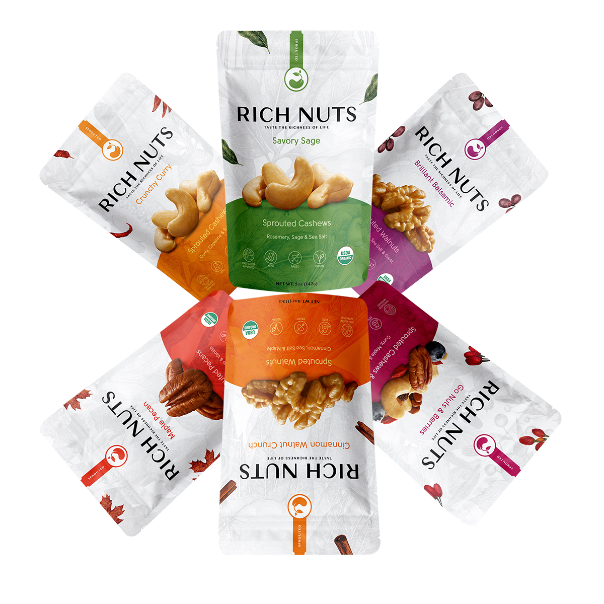Rich Nuts Variety Pack