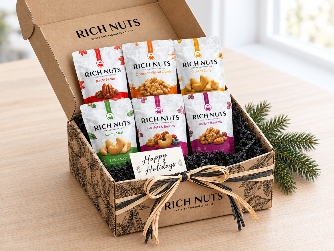 Rich Nuts The Full Flight gift box